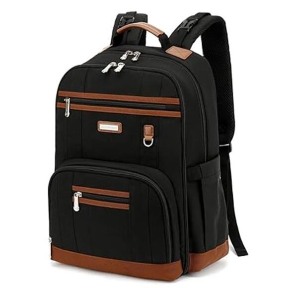 Diaper Bag, Diaper Bag Backpack for Baby Large Capacity, Insulated Pockets - Picture 8 of 8